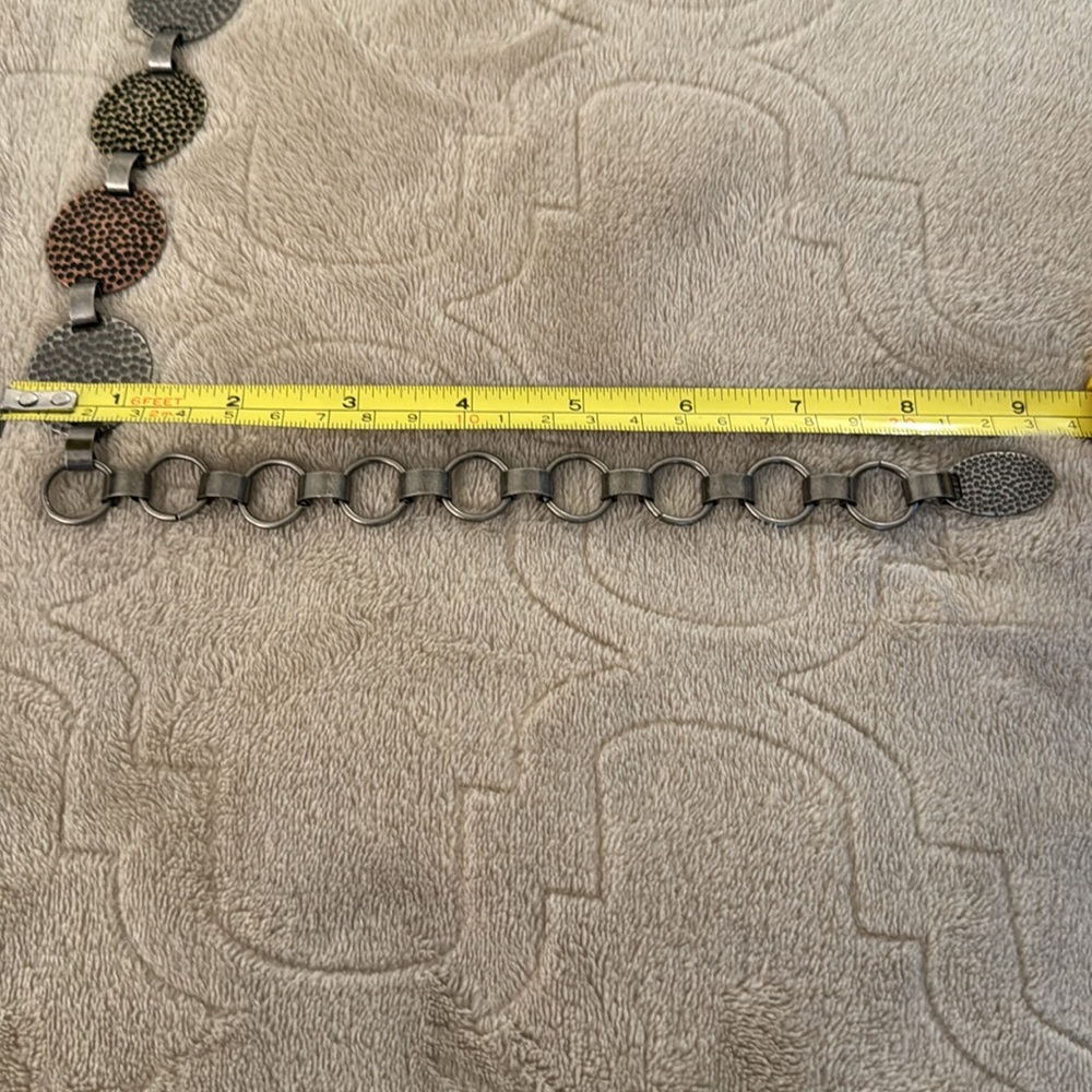 EUC Adjustable Tricolor Chain Belt - Picture 8 of 9